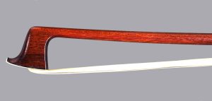English violin bow by Edgar Bishop for W.E. Hill & SONS, ca. 1935