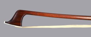 German cello bow by Carl Heinrich Knopf for L. Bausch, ca. 1865