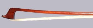 German viola bow by C.F.W. Knopf, ca. 1840.