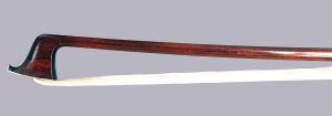 German viola bow by Karl Wilhelm Knopf, ca 1845