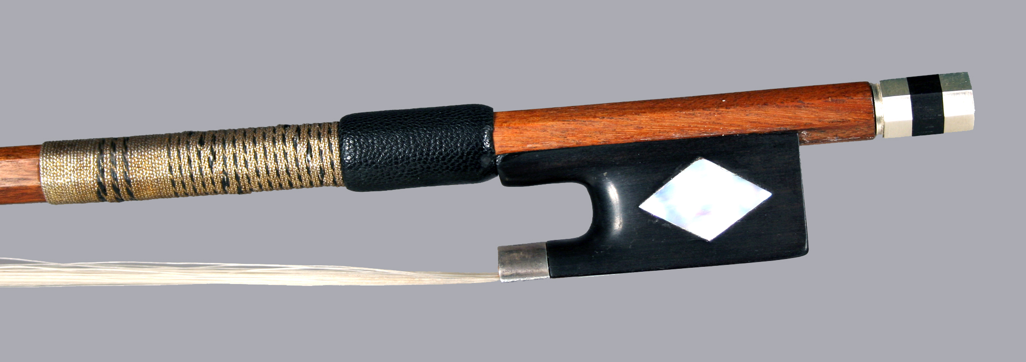 French violin bow by François Lupot II, ca. 1820 - Image 2