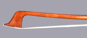 French violoncello bow made by J.J. Martin. 1870