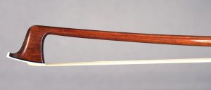 French violin bow made by Charles Nicolas Bazin, ca. 1895.
