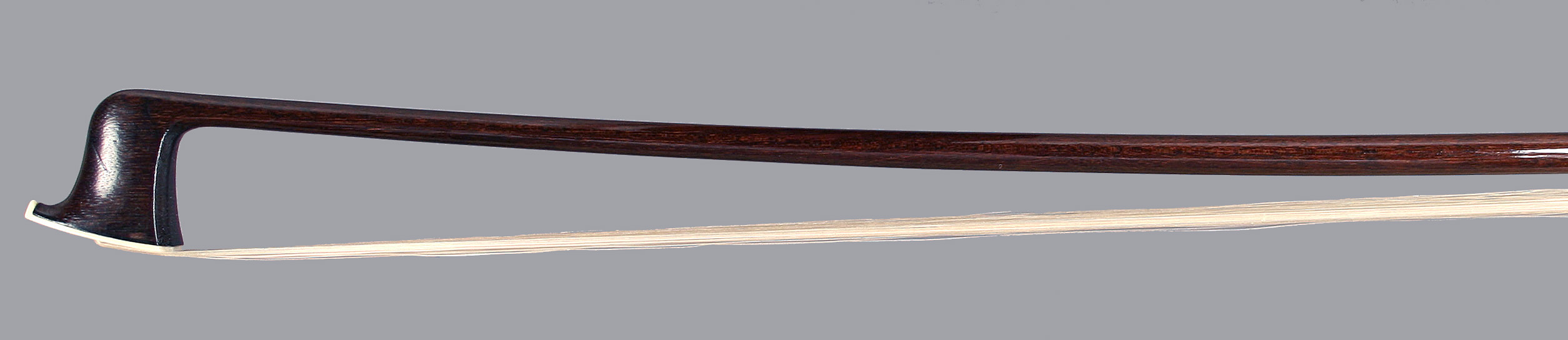 A rare French violin bow by Nicolas Leonard Tourte, c. 1800. - Image 3