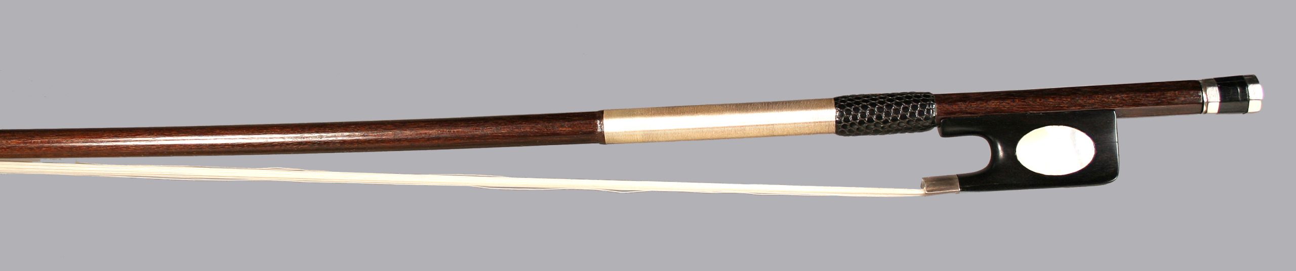 A rare French violin bow by Nicolas Leonard Tourte, c. 1800. - Image 9