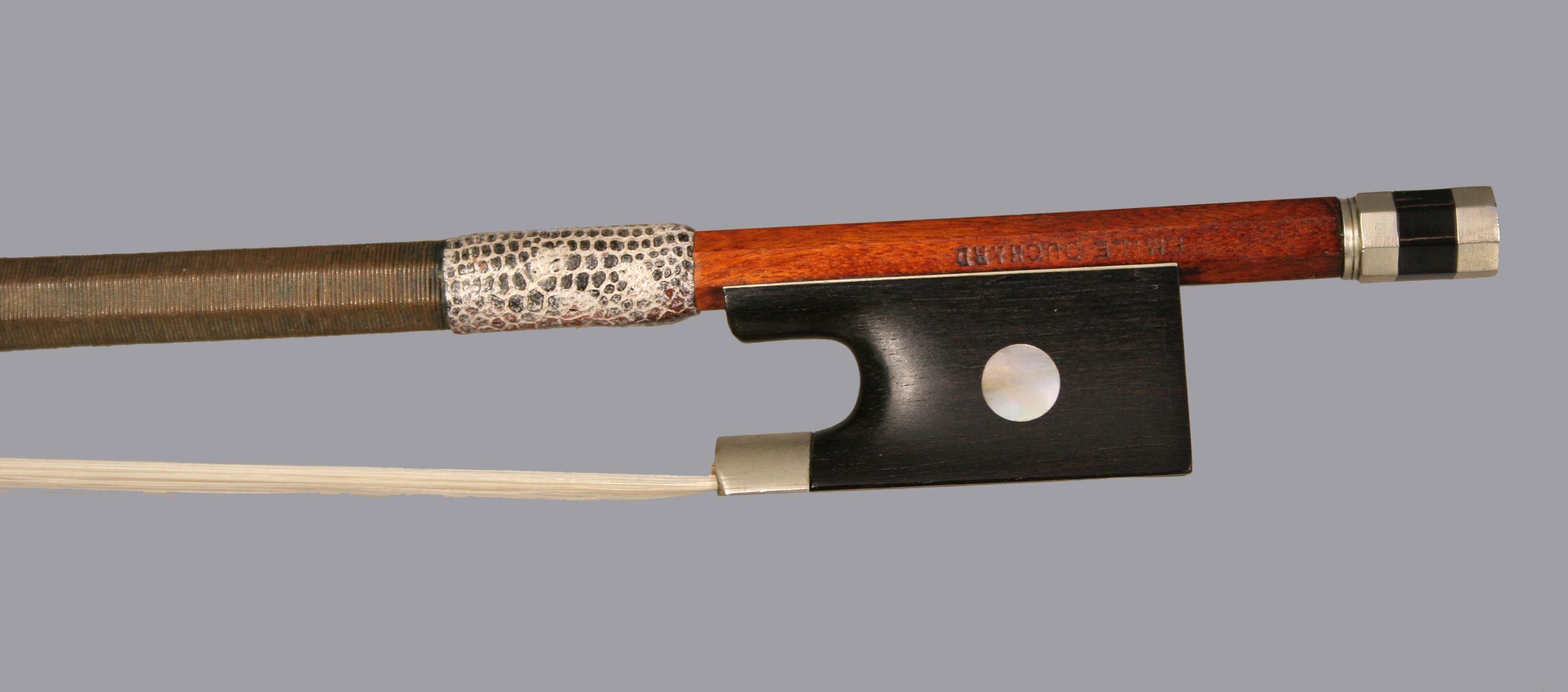 French violin bow E.A. Ouchard, ca.1928. - Image 2