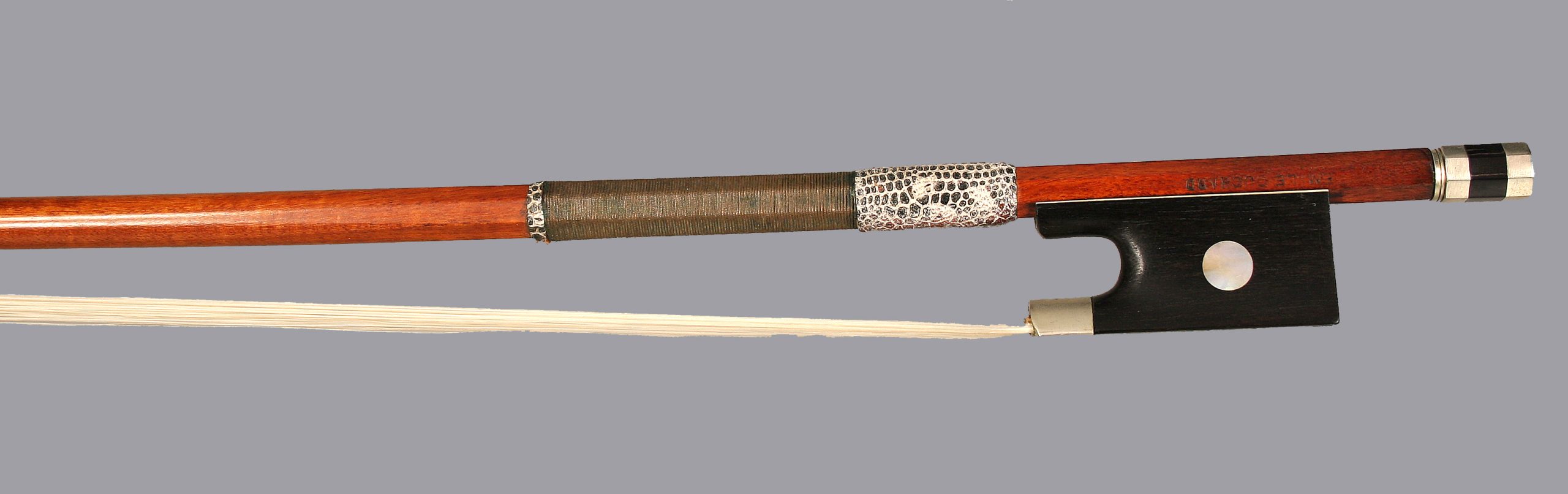 French violin bow E.A. Ouchard, ca.1928. - Image 4