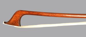 A very fine English cello bow made by William and James Tubbs ca. 1855.
