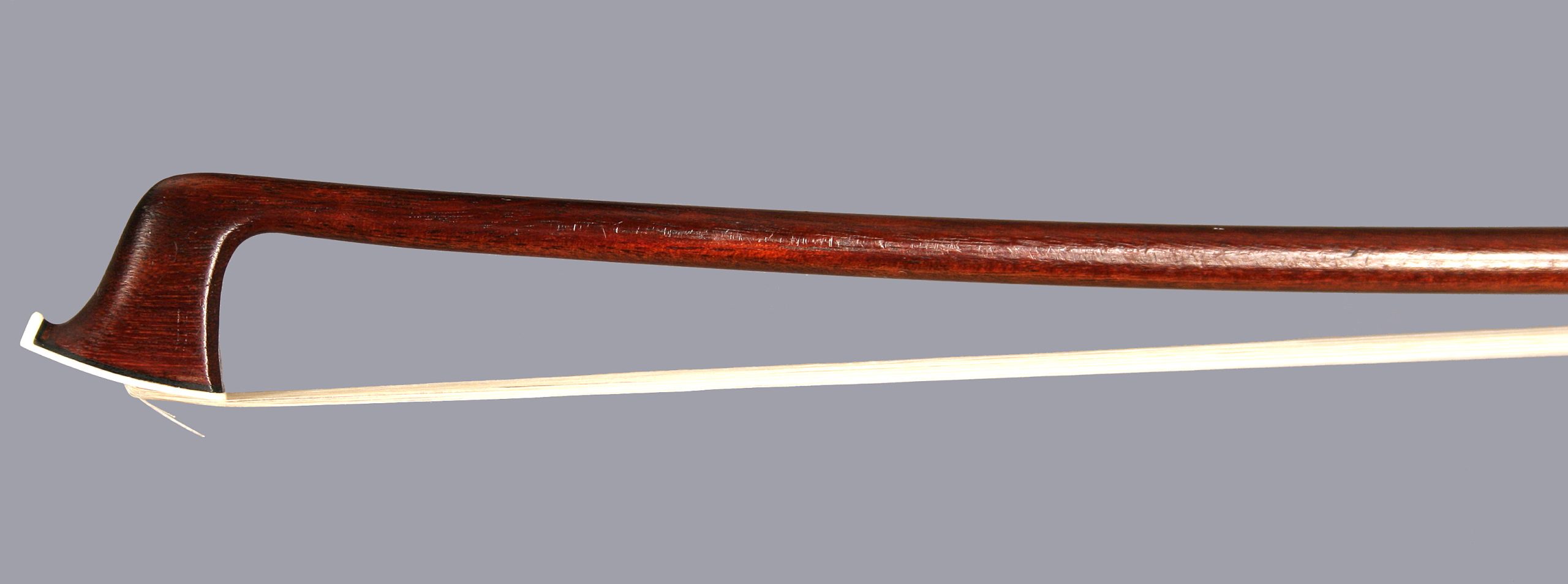 French rare 1/2 size violin bow made by Chirles Nicolas Bazin circa 1880.