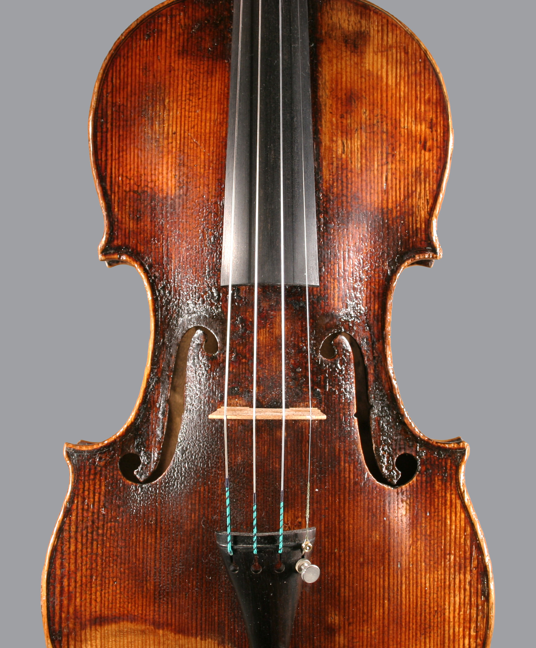 A rare, very fine old Italian violin made by Albani family ca. 1735. - Image 7