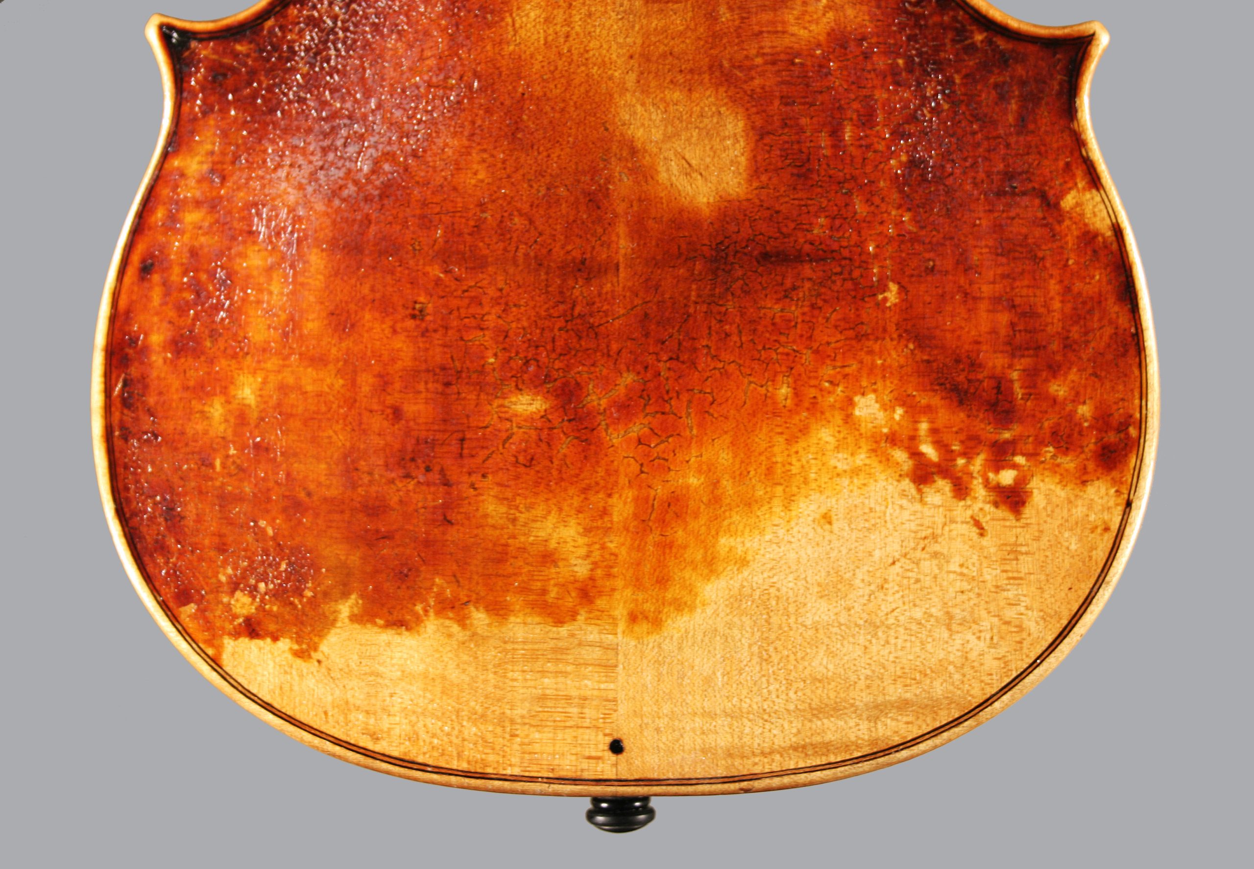 A rare, very fine old Italian violin made by Albani family ca. 1735. - Image 8